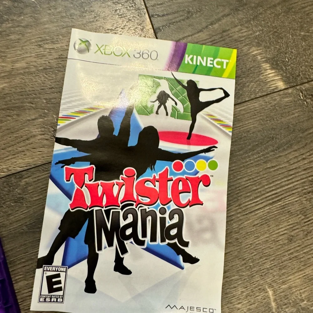 XBOX 360 Twister Mania Game‎